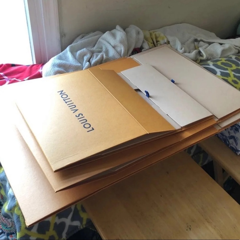 Louis Vuitton boxes